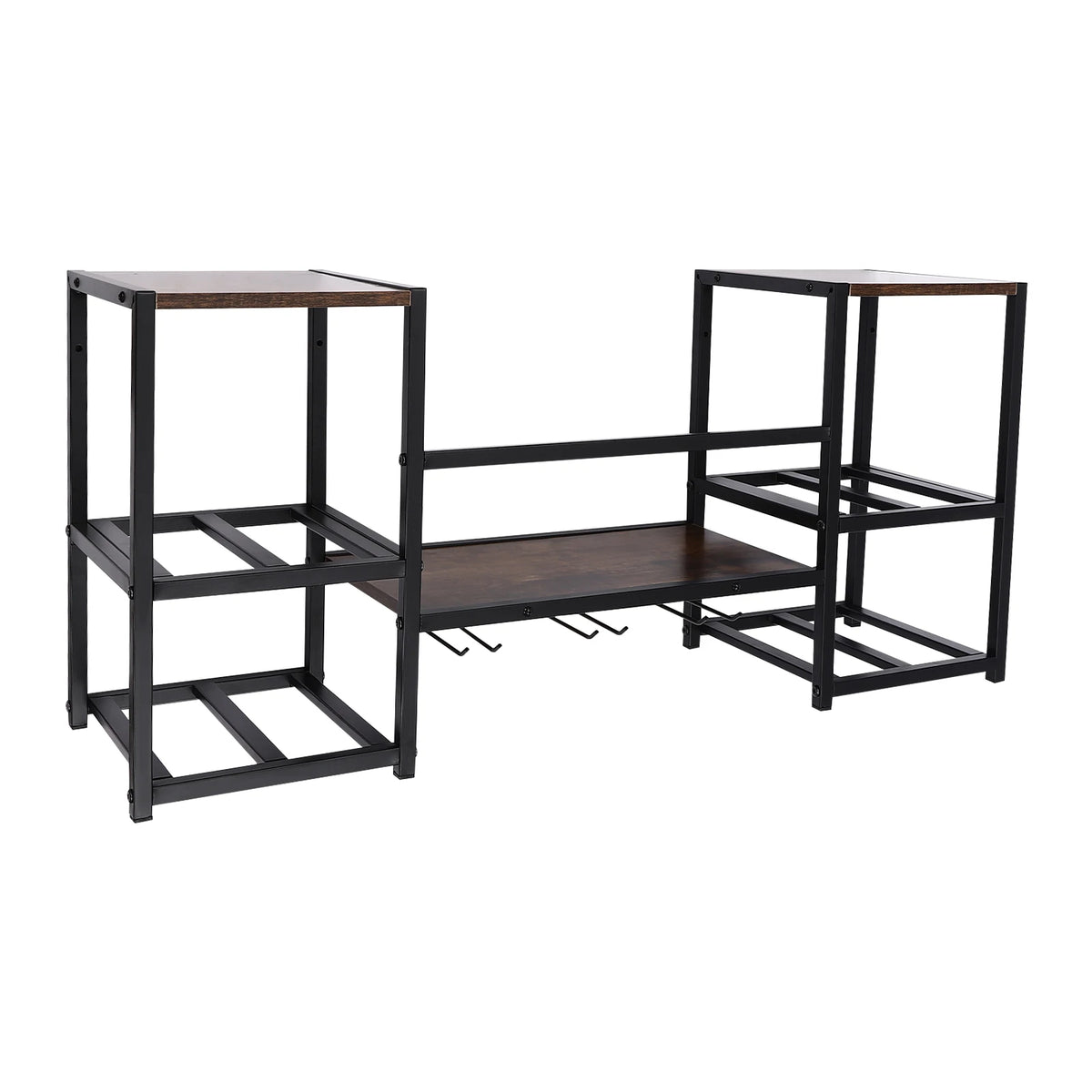 Wall Mounted Wine Rack Storage Display For Home Bar Kitchen